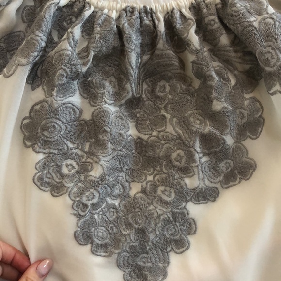 FOR LOVE AND LEMONS white embroidered dress - Picture 4 of 5